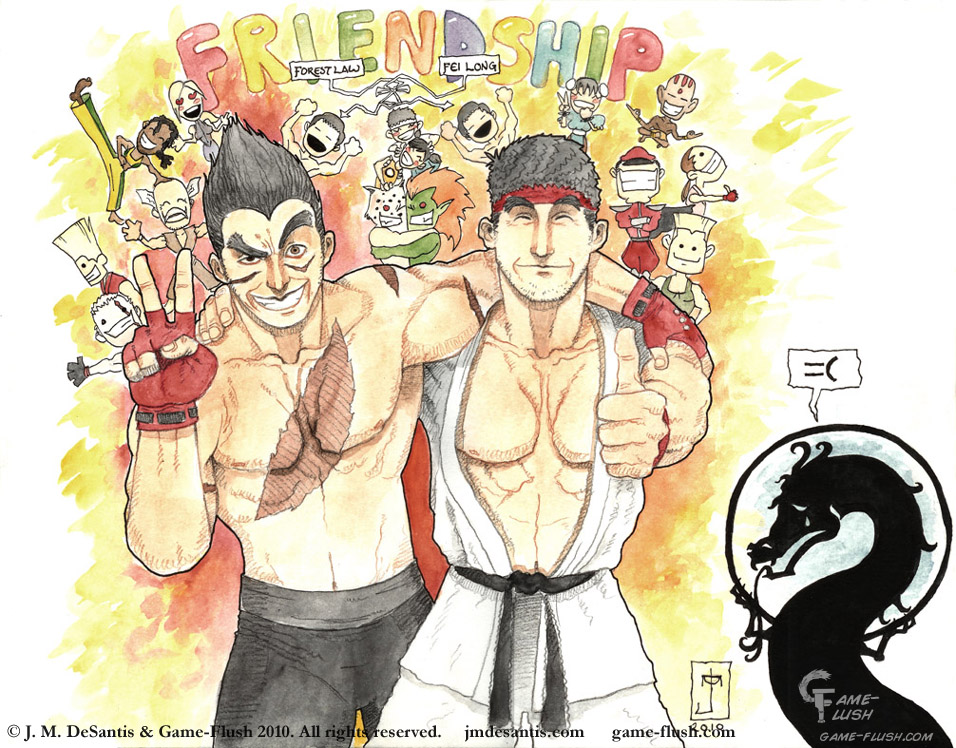 SF X Tekken Friendship