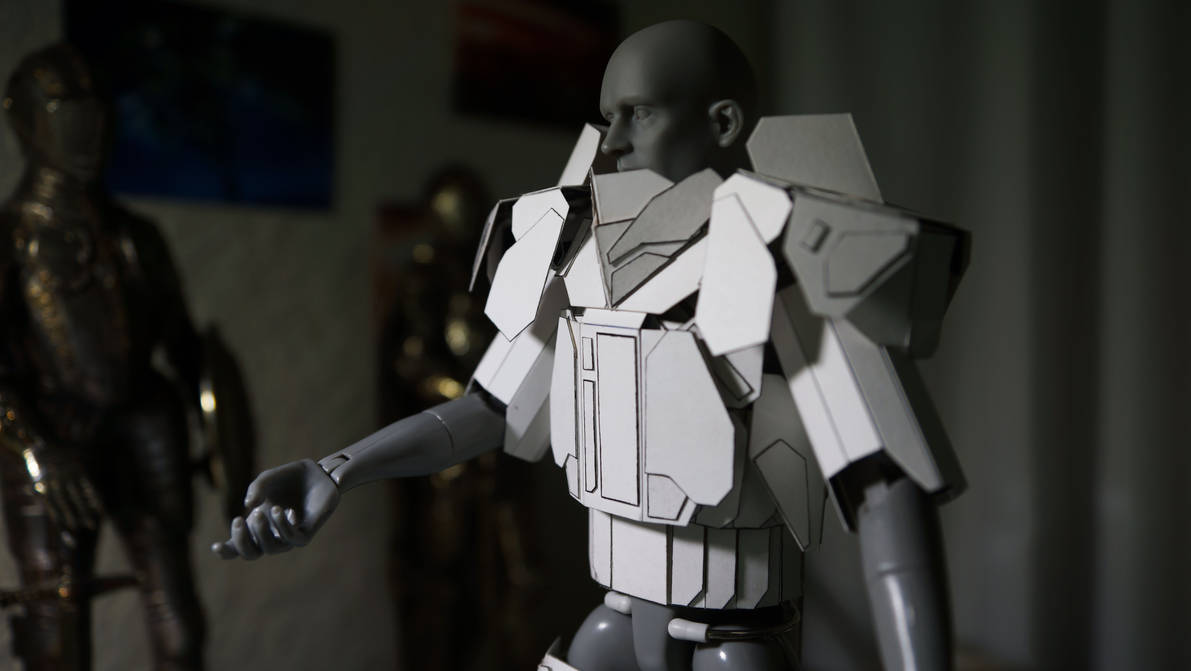 Crafting Paper Armour Design, minor adjustment 2 by RX-Zero1 on DeviantArt