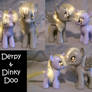 Derpy Hooves/Ditzy Doo and Dinky Doo Customs