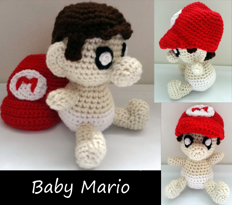 Baby Mario Amigurumi