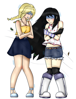 [Commission] Natsumi + Carla [Fullbody Art +1]