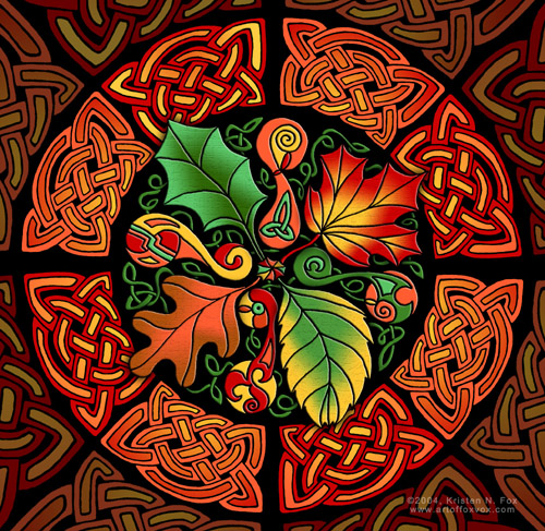 Celtic Autumn Leaves