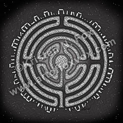 Celtic Labyrinth Mandala