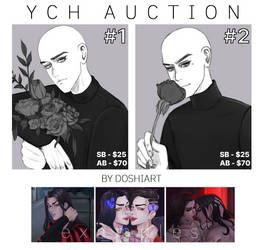 YCH AUCTION [3/4 SLOTS OPEN] by doshiart