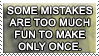 Mistakes