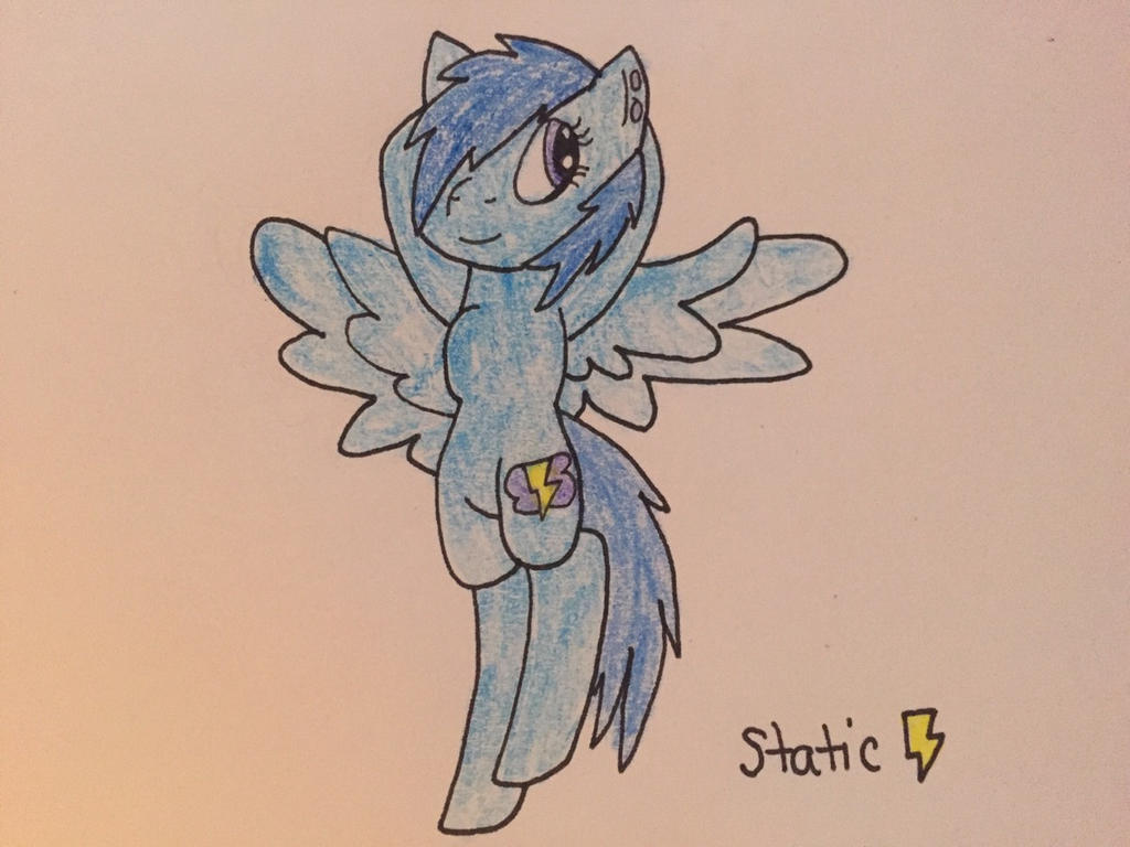 Static in a cool pose