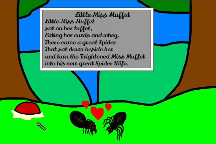 Little Miss Muffet by MagicTrish22 on DeviantArt