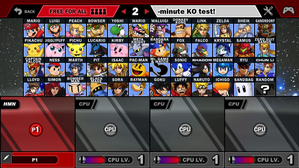 Super Smash Flash 2 FANMADE MENU by YahirGhost on DeviantArt