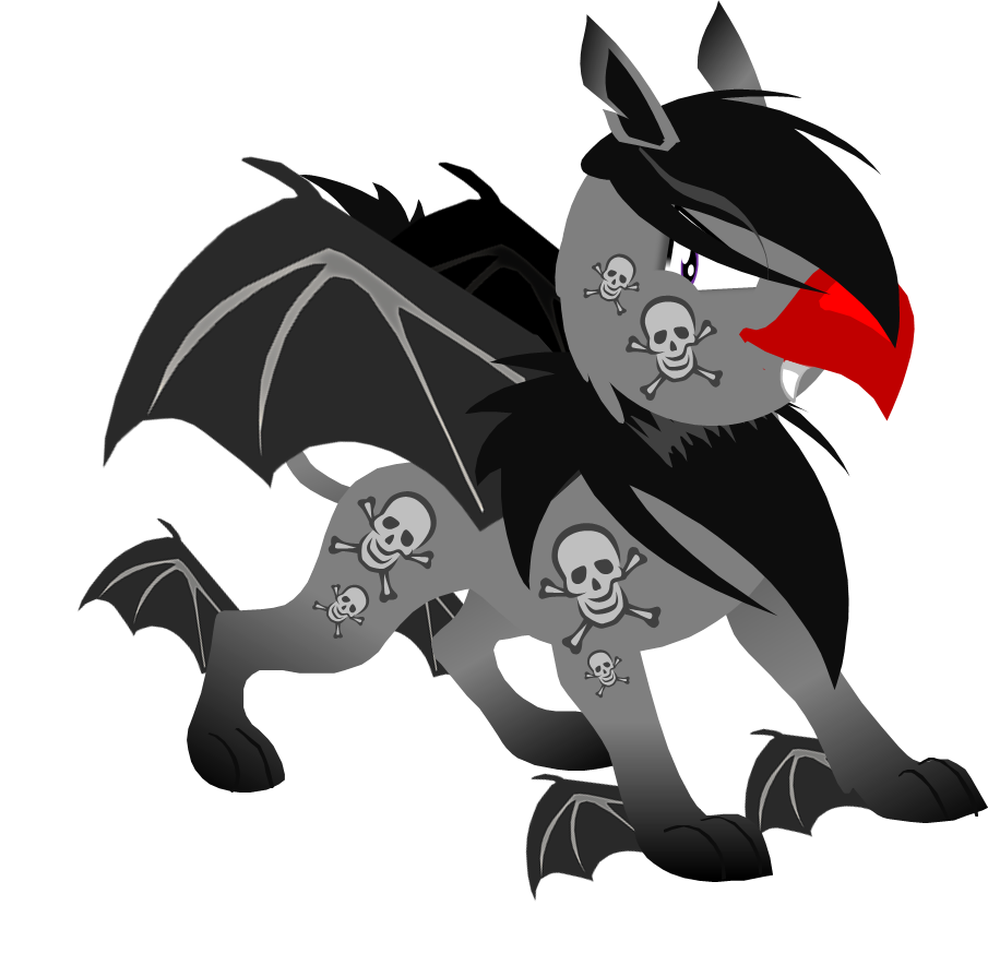 Diaboluffon the DARK Gryphon