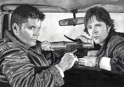 Sam, Dean, Impala