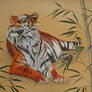 Tiger in Bamboo 2001 ish