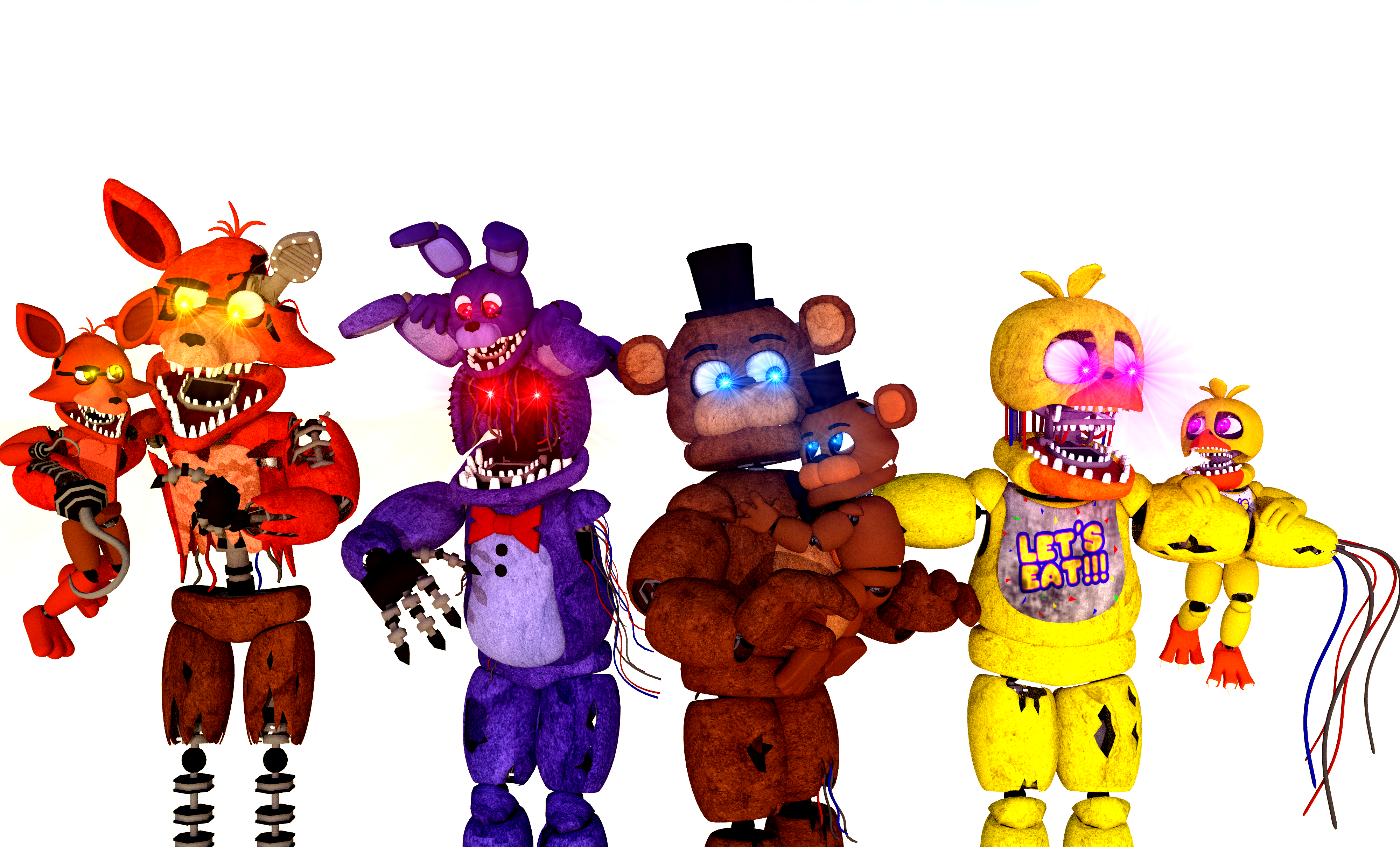 Withered FNAF АНИМАТРОНИКИ. Toy АНИМАТРОНИКИ. Маленькие АНИМАТРОНИКИ игрушки. Добрые игрушки АНИМАТРОНИКОВ.