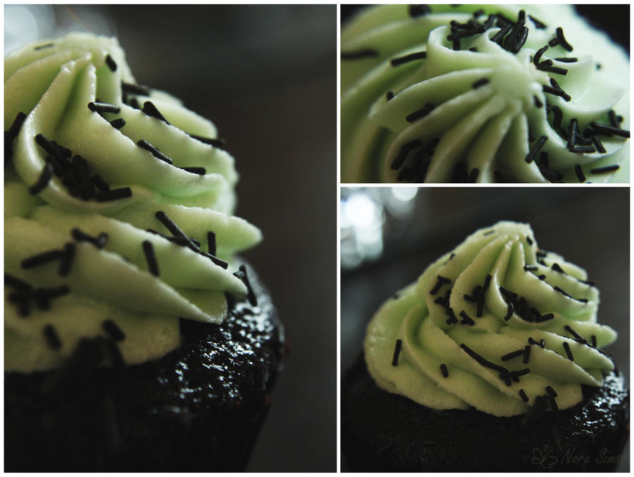Mint Chocolate Cupcake by Nora-Sims Mint Chocolate Cupcake by Nora-Sims