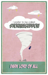 Doctor Who Baby Poster: Stormageddon (Girl)