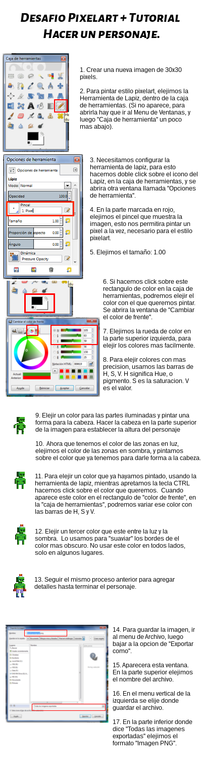 Desafio + Tutorial #1: Hacer un personaje.