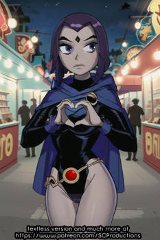 Heart Raven