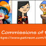 Commissions of the week 31