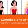 Commissions of the week 34
