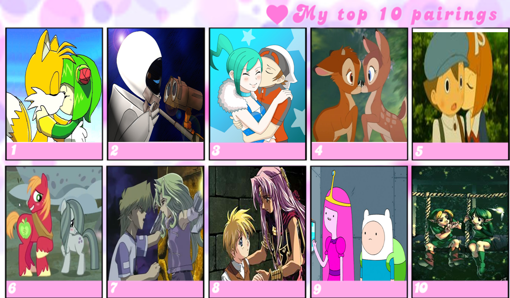 My top ten favourite pairings