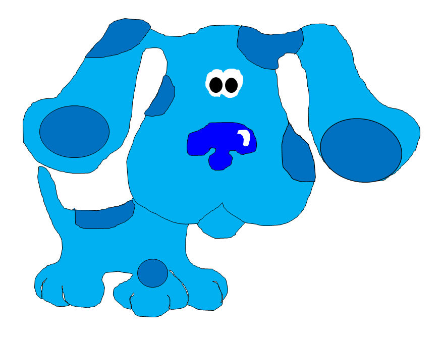 Blue (Blue's clues) by Amazingangus76 on DeviantArt