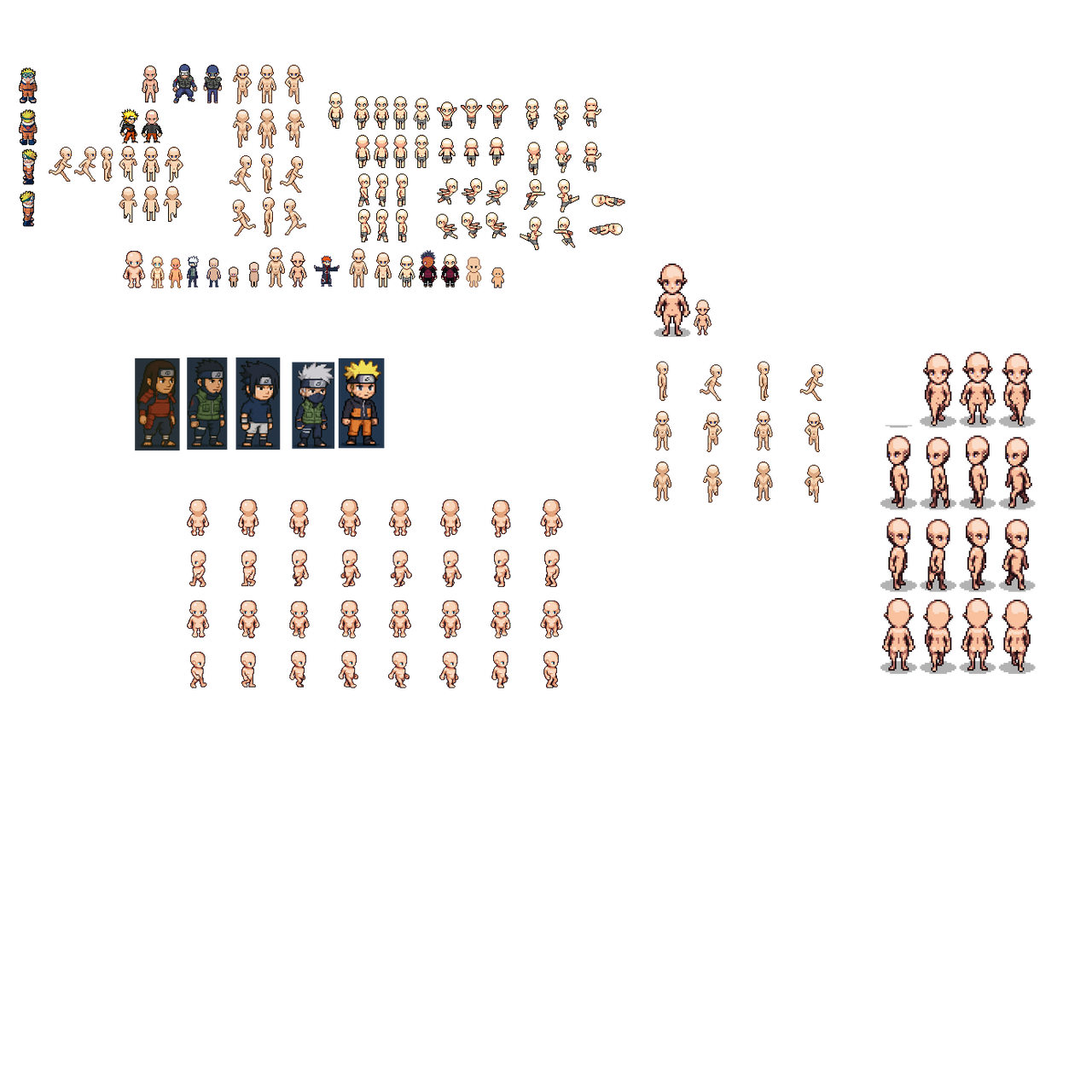 Base Sprit Template character Base Sprite