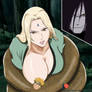 Tsunade caught by Orochimaru