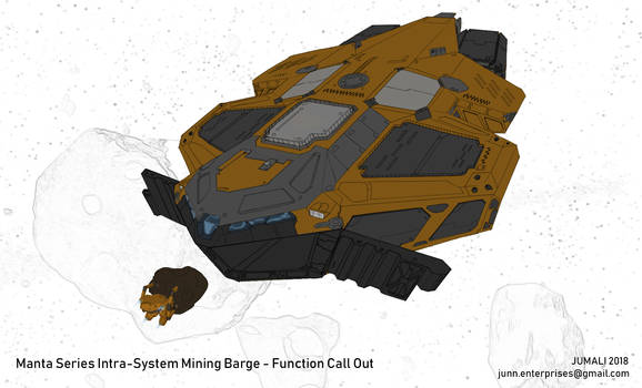 Manta Mining Barge - Function Callout