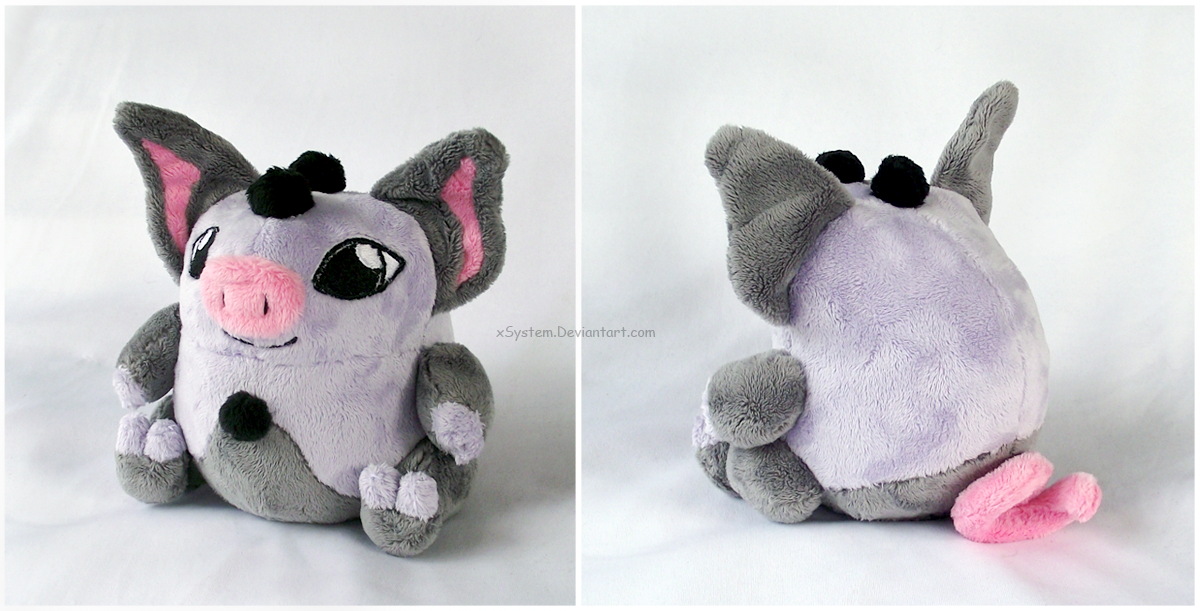 Grumpig plush top