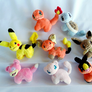 Minature Pokemon Magnet Plush