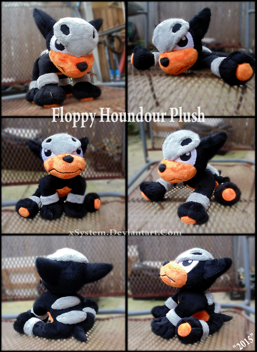 Floppy Houndour Plushie