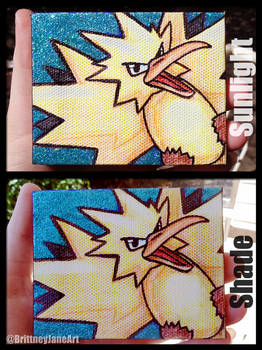 Zapdos Mini Canvas