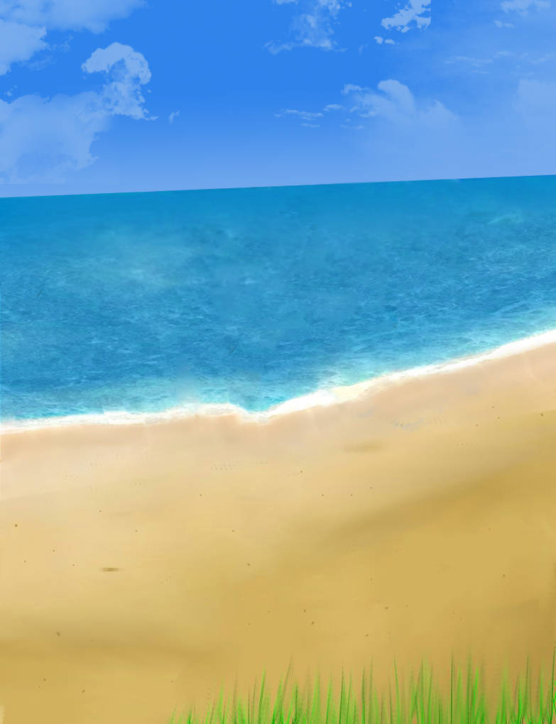 Anime Beach Background Update by NTamime on DeviantArt