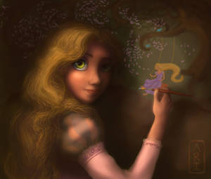 Rapunzel, adding to her gallery