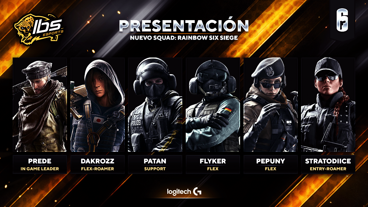 Lbs Esports Presentation Banner R6 Squad By Realwhounz On Deviantart