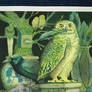 Analogous Green Bird Theme