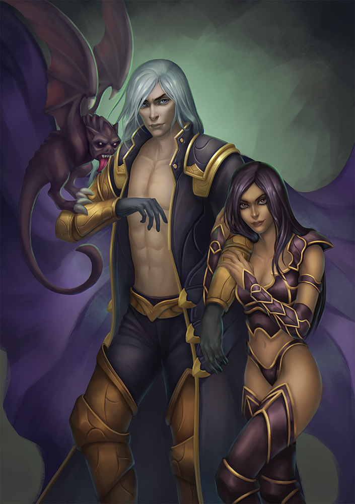 Commission - Dmitrii and Mer-Iset