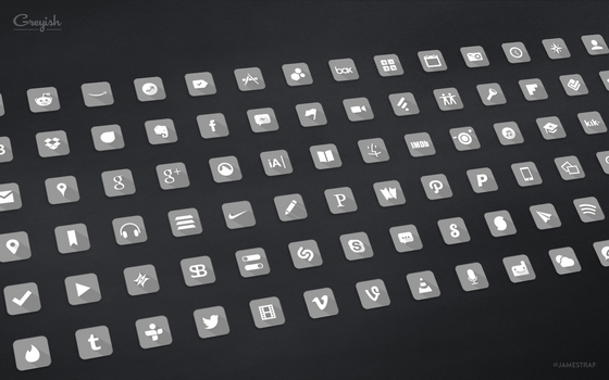 Greyish Icons