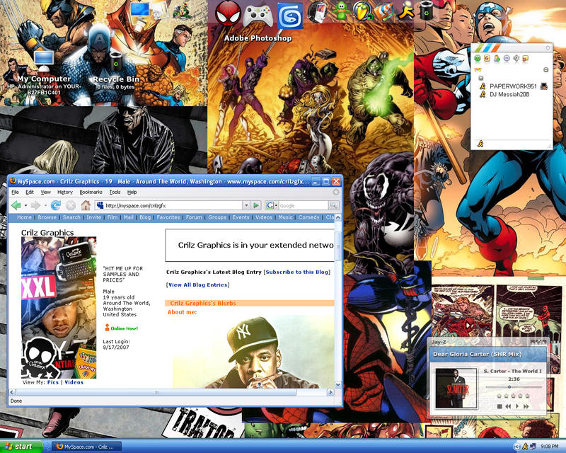 Marvel Desktop by Crilz on DeviantArt