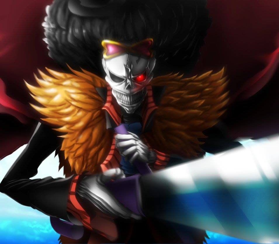 Brook Using Freezing Sword Brook swordsman skeleton by kyriakosZoro95 on DeviantArt