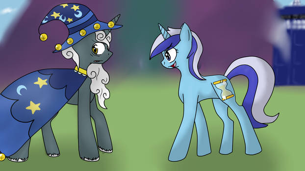 The Doctor meets Starswirl ~Commission~