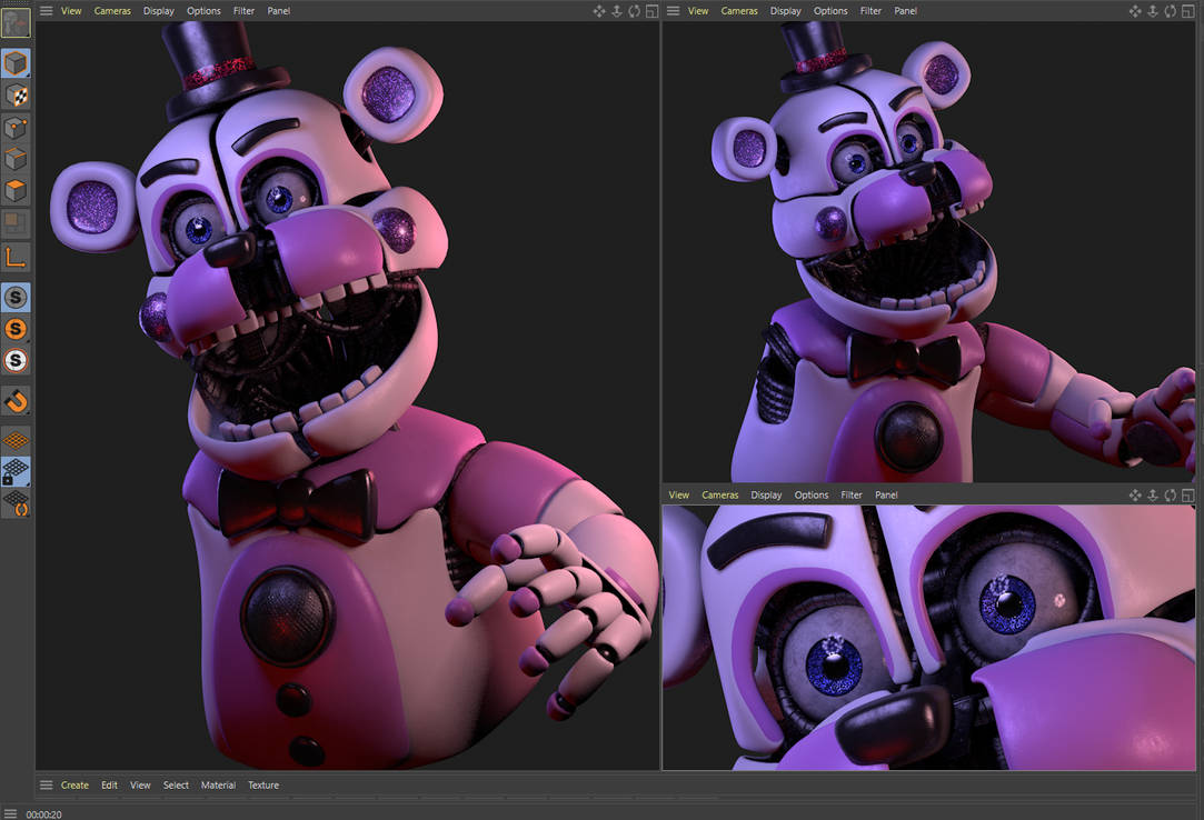 Funtime Freddy test (WIP) by puppetfnaf1987 on DeviantArt