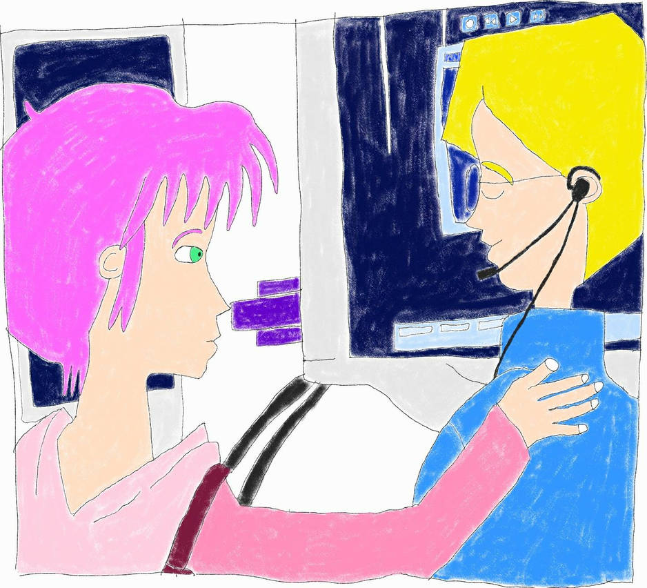 Code Lyoko - At the Supercomputer by SilverWolf738 on DeviantArt