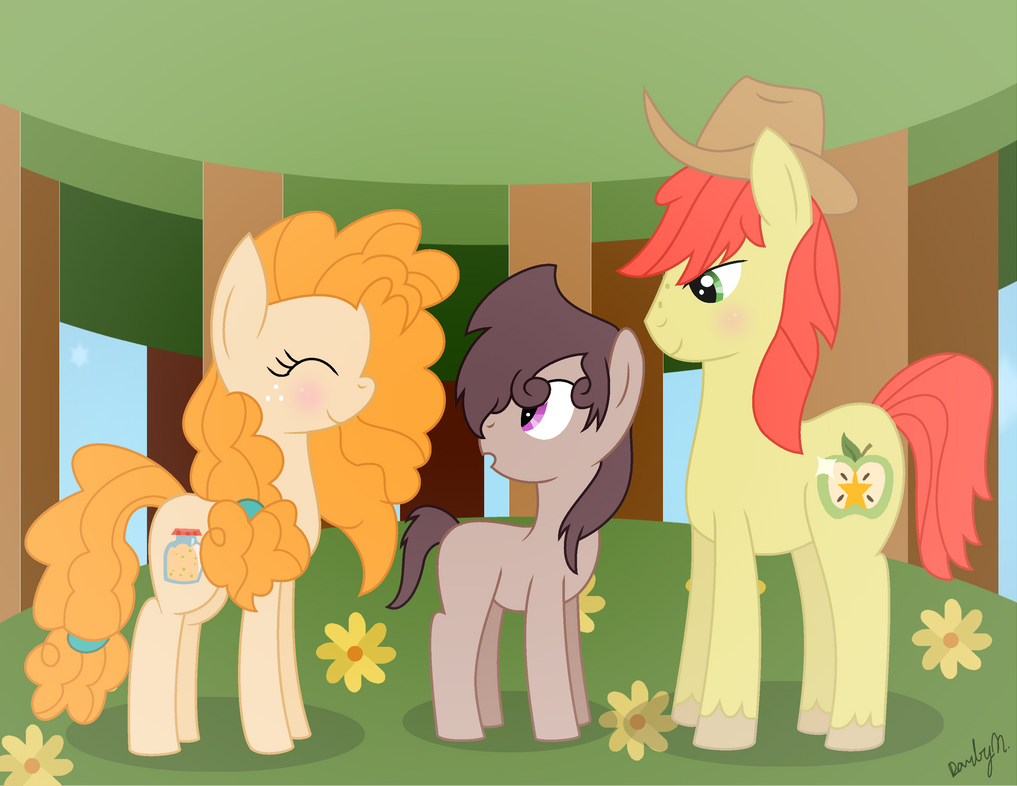 MLP In A Field Full of Buttercups by MelodyEverbelle on DeviantArt