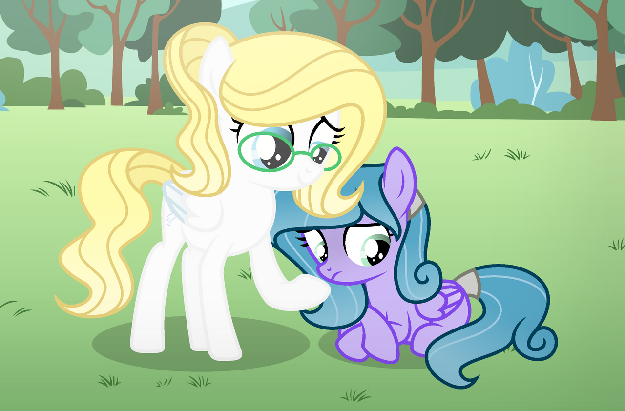 Mlp Help Me MLP Helping a Friend by MelodyEverbelle on DeviantArt