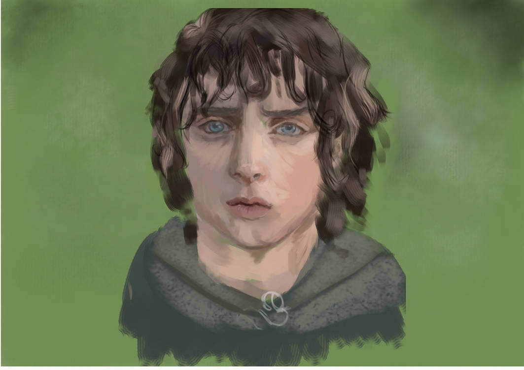 Frodo Backwards Frodo wip by ElvesMoon on DeviantArt