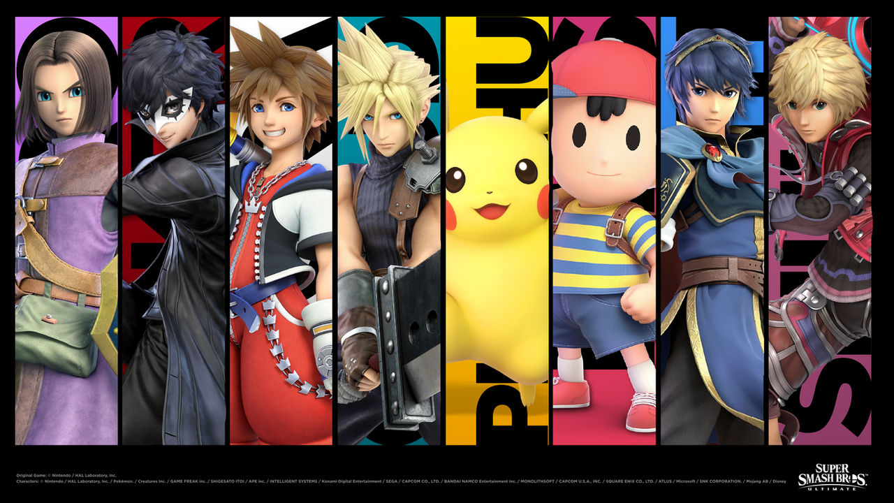 Jsbu SSBU Wallpaper - JRPG Fighters by labuyo829 on DeviantArt