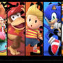 SSBU Wallpaper - Brawl Newcomers - PART II