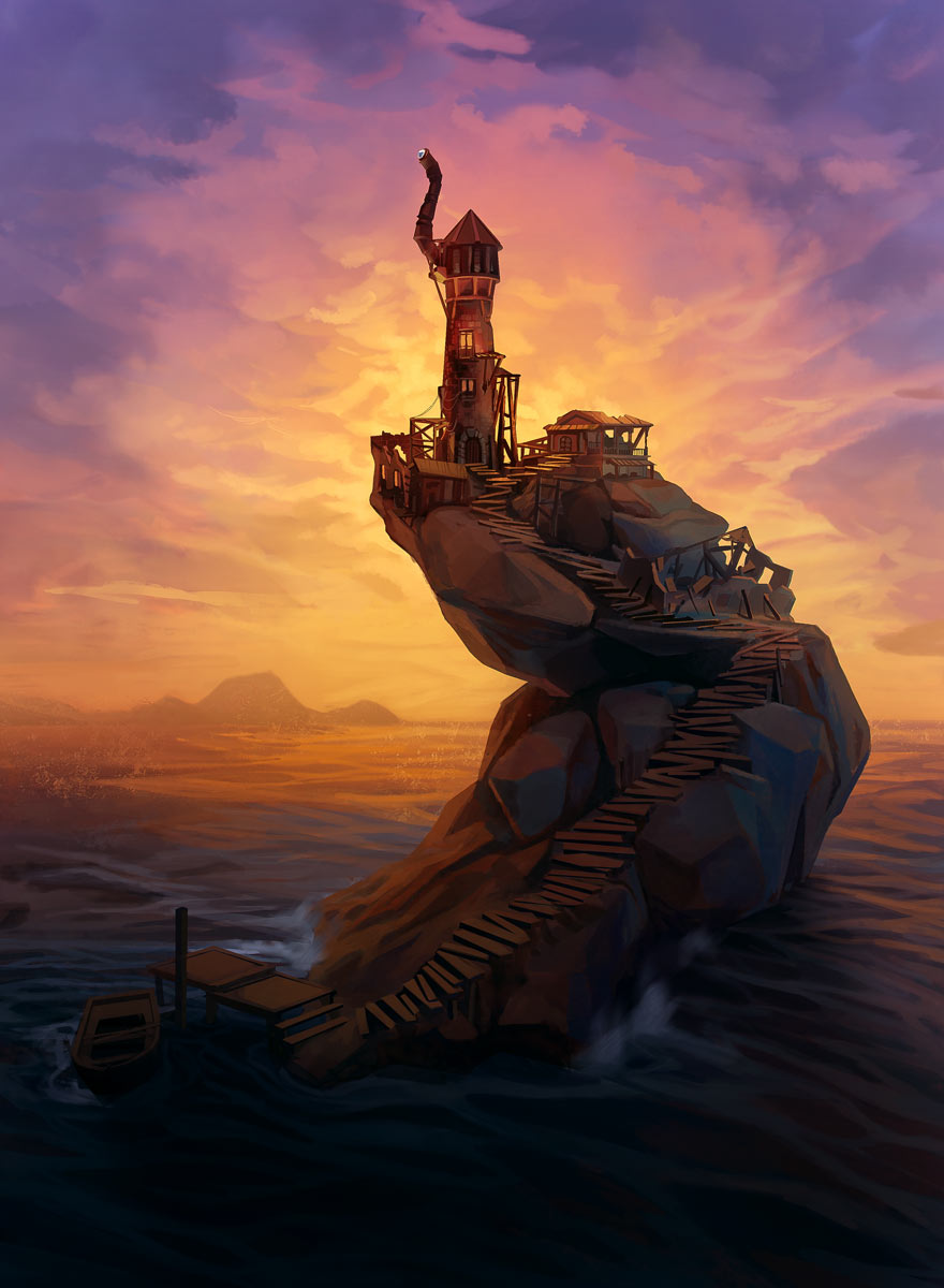 The lighthouse by carloscara on DeviantArt