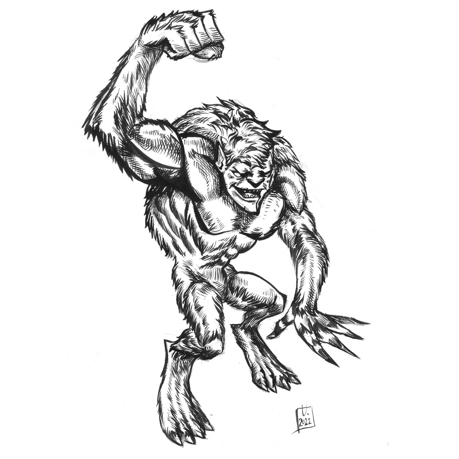 Quaggoth Race Monstober 2022 - 1: Quaggoth by carloscara on DeviantArt