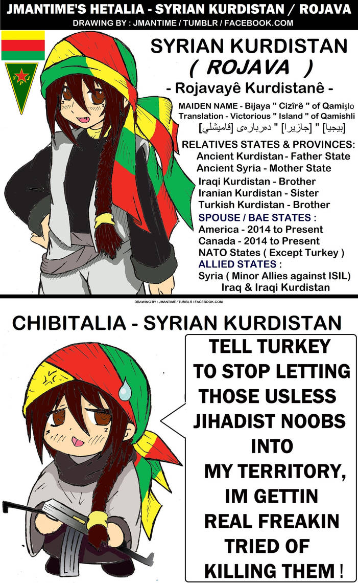 Hetalia - Syrian Kurdistan Rojava + Chibitalia by jmantime-is-Here on ...